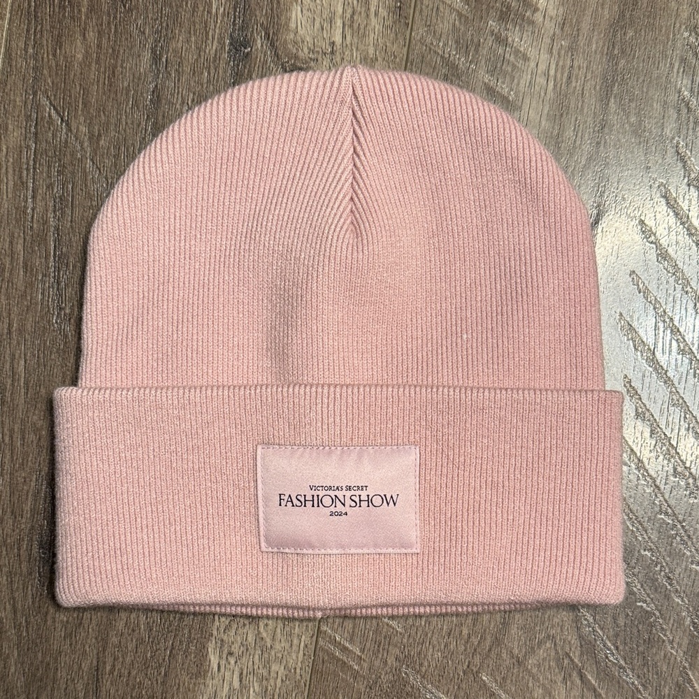 Victoria's Secret Fashion Show Pink Beanie
